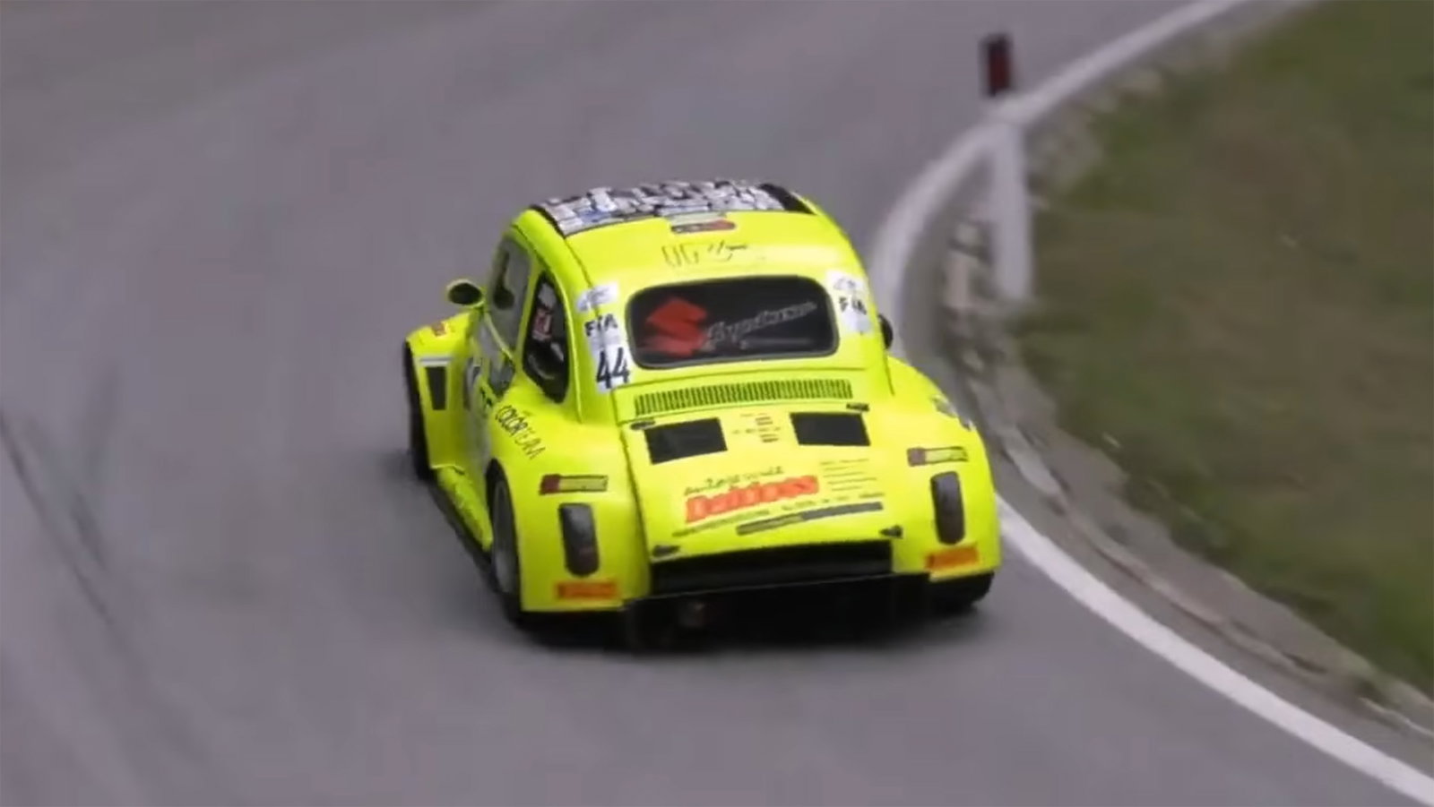 Fiat 500 hillclimb car